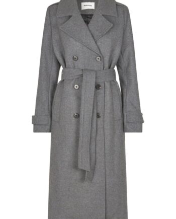 Modström Jakke Shaymd Coat Dark Grey Melange